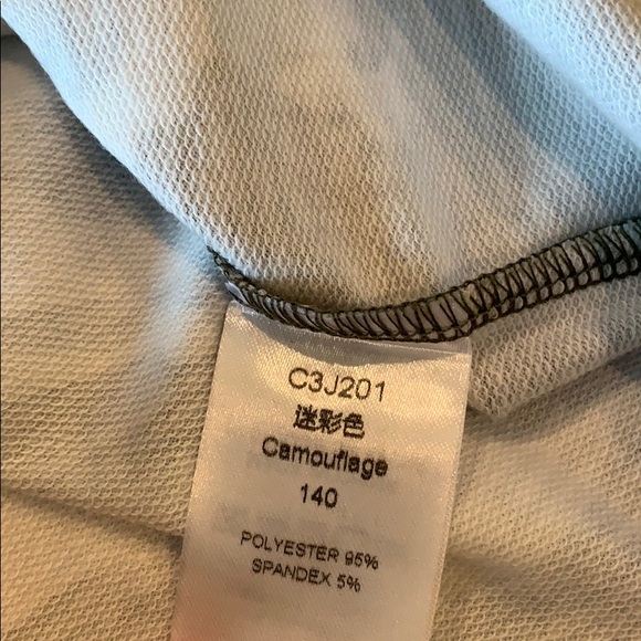 Camouflage Cropped Hoodie Long Sleeve - Picture 4 of 5